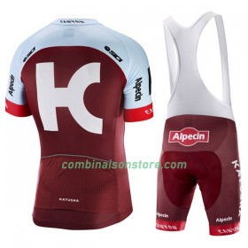Combinaison Cycliste + Cuissard à Bretelles 2018 Team Katusha Alpecin Femme N001